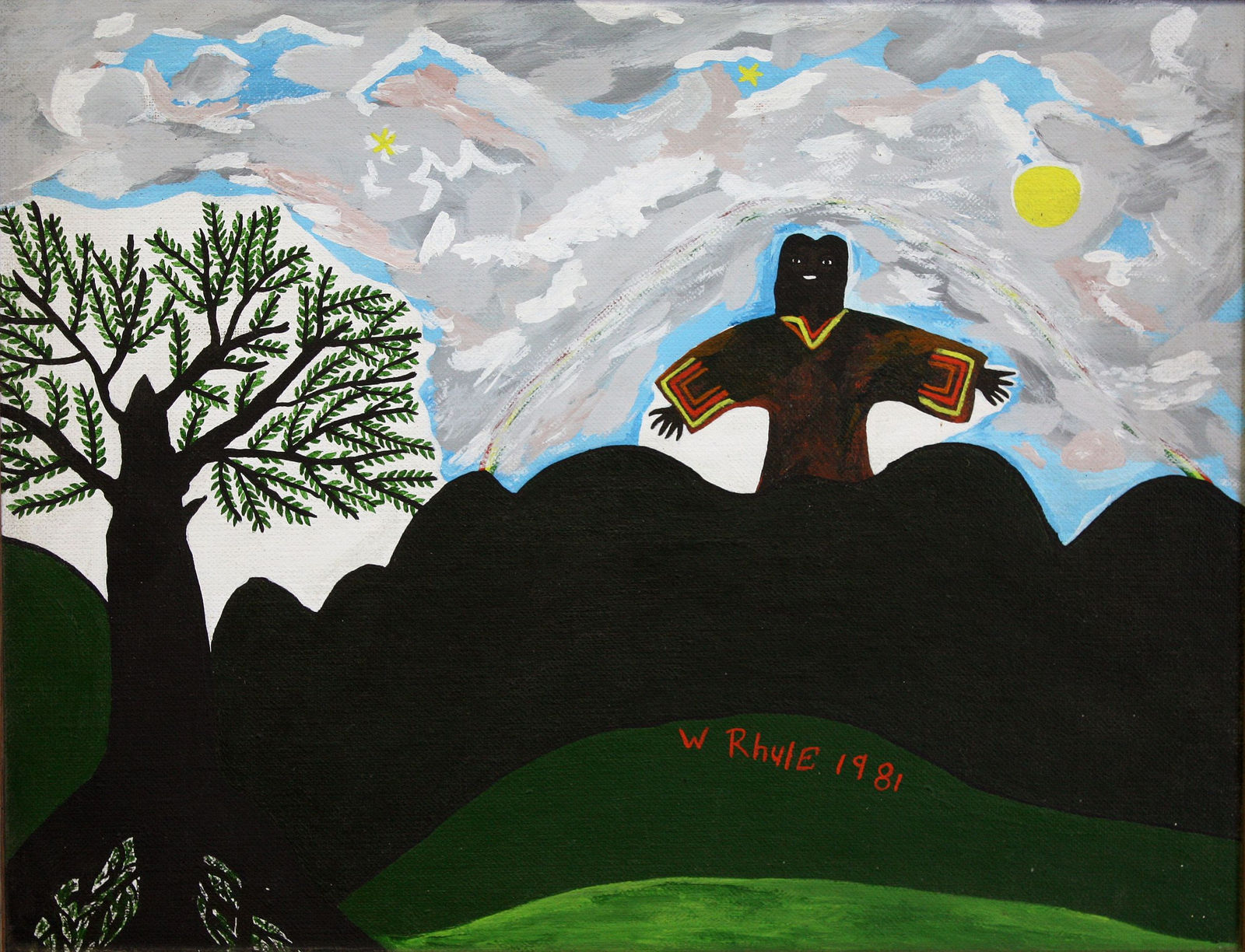 William RHULE, Untitled, 1981