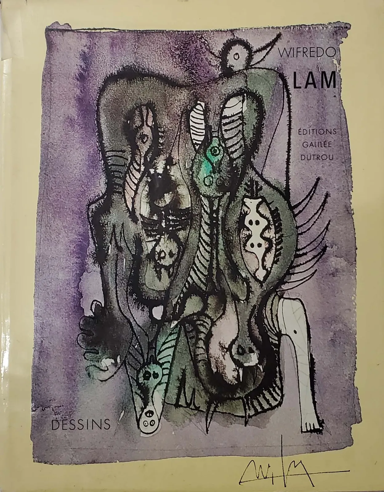 Wifredo Lam.Dessins, 1975