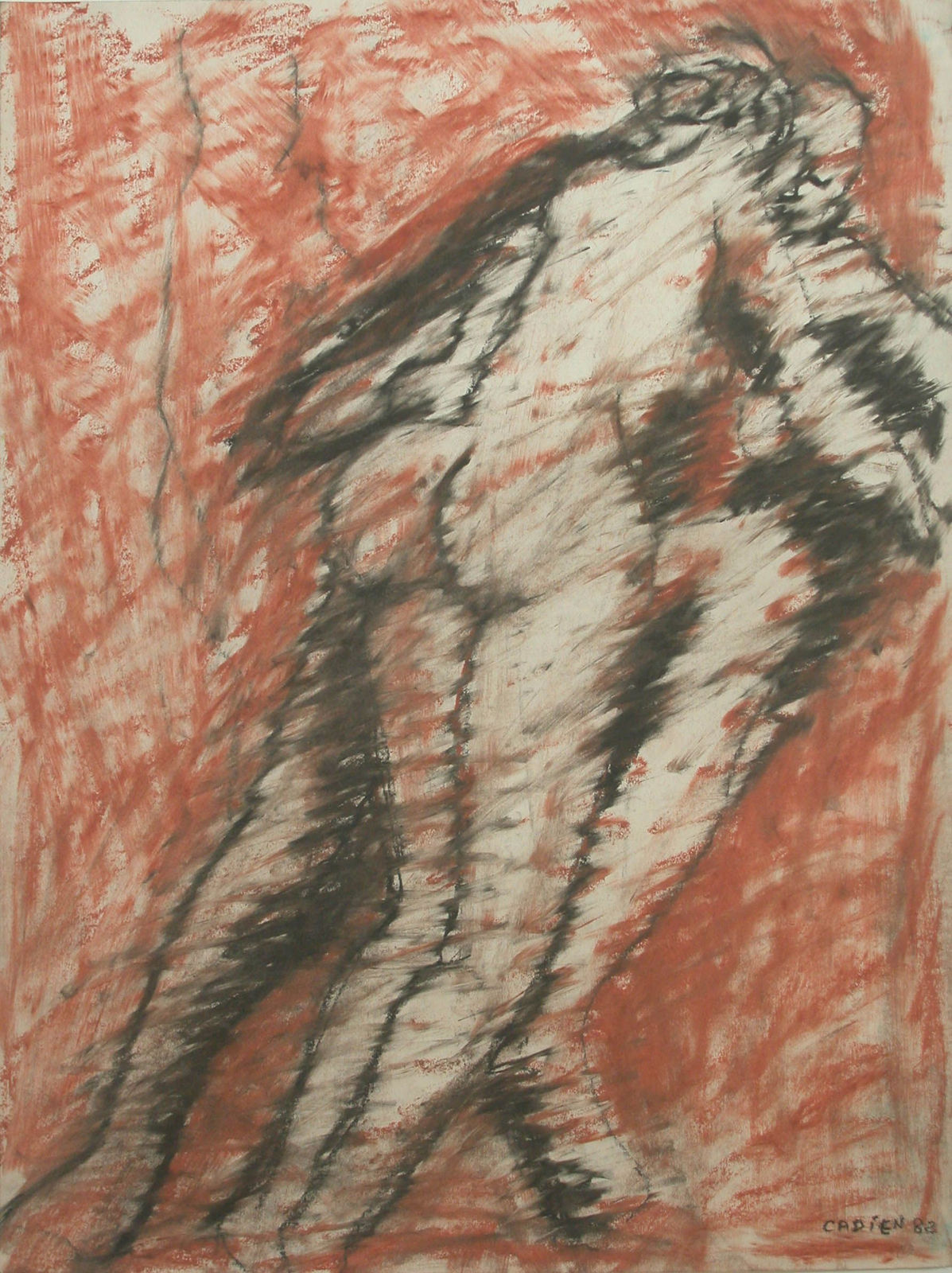 Eric Cadien, Foggy Couple (1982), 1982