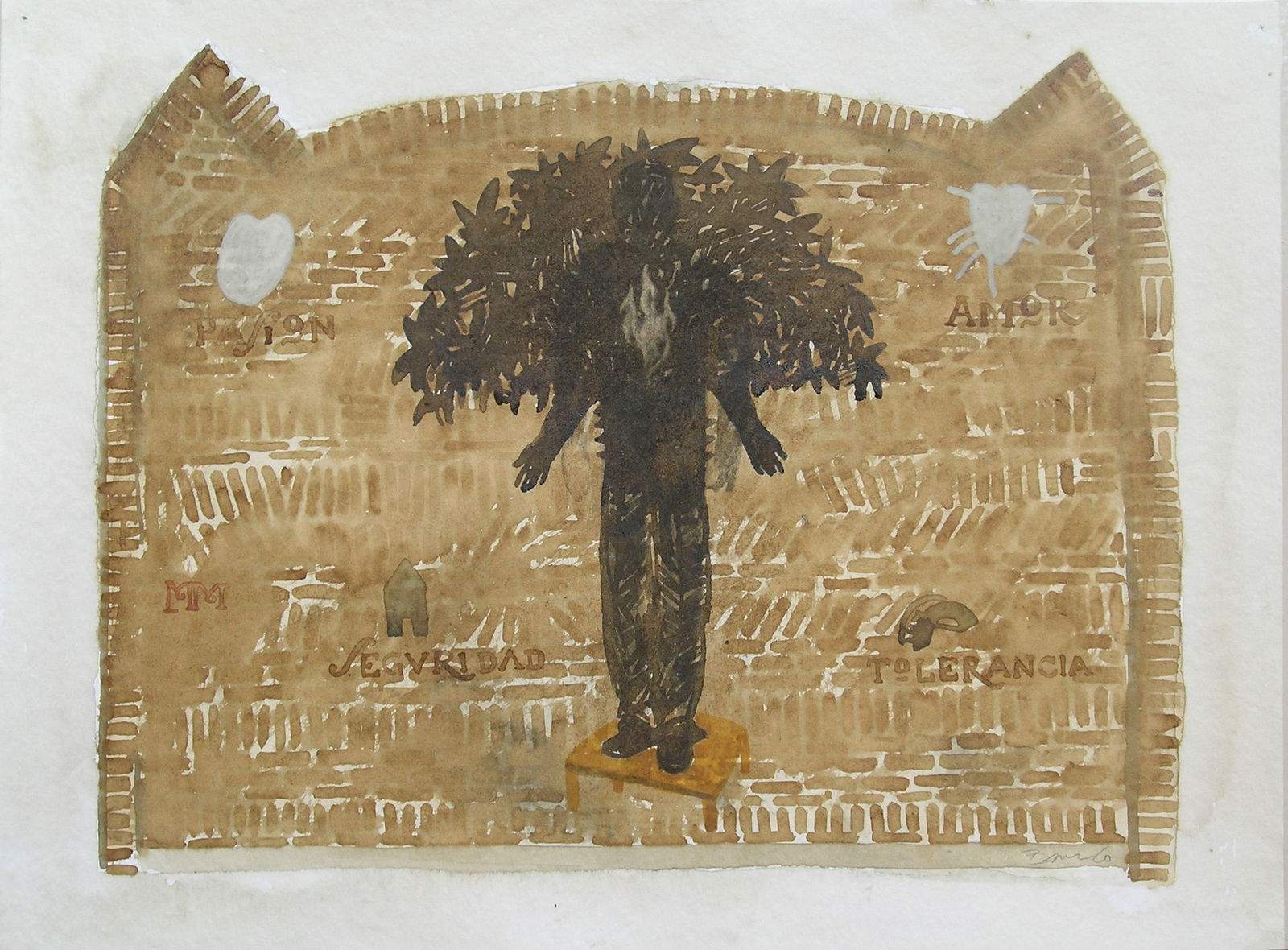 José Eduardo Benito, Pared gestual, 2004