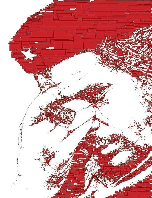 Magnus Sigurdarson, Brother Che III, from the Divine Intervention series, 2003