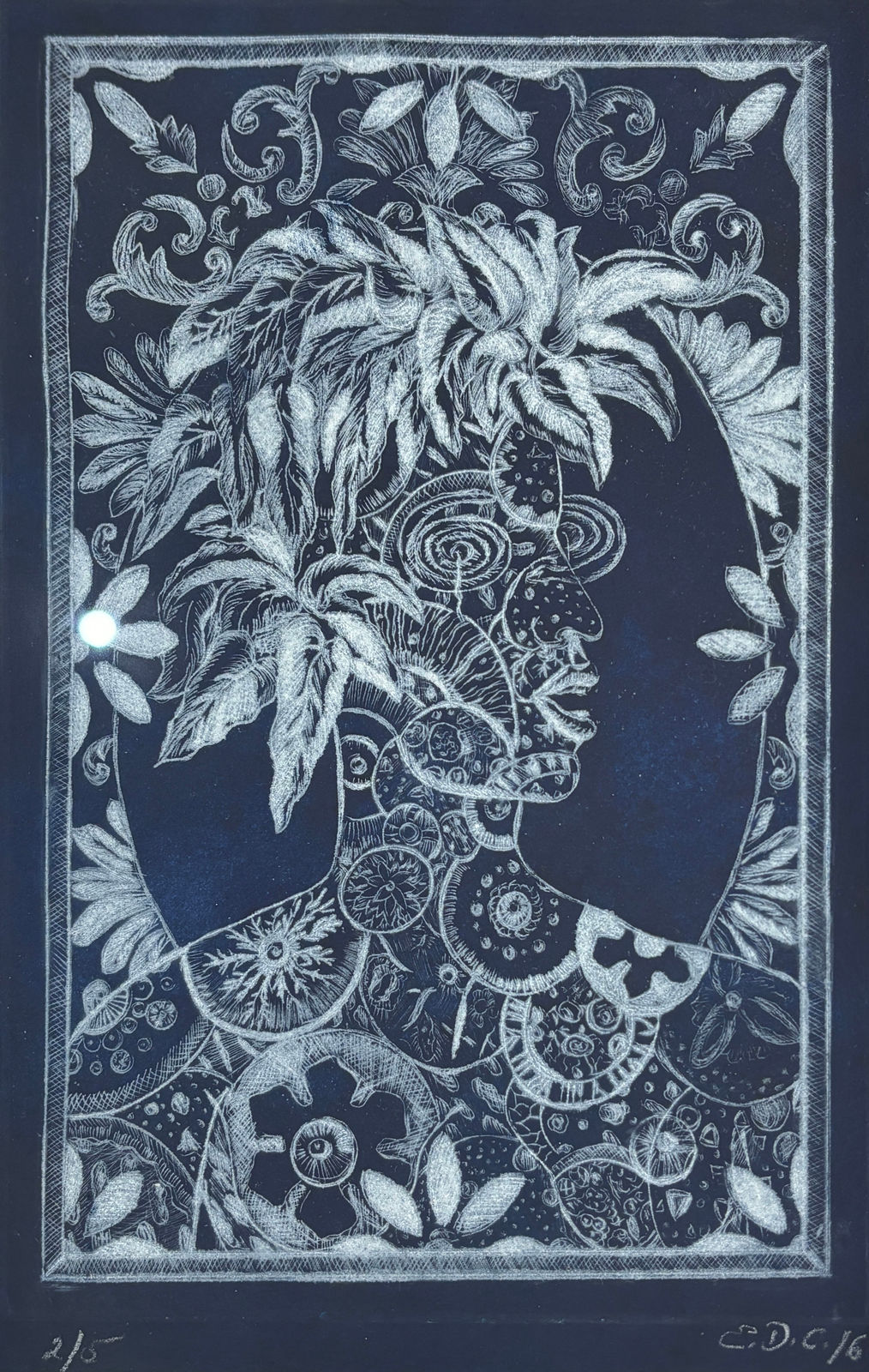 Edouard Duval-Carrié, Les Metamorphoses du Makandal # 3, 2016