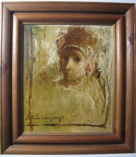 Fidelio Ponce de León, Estudio de Joven, 1930s