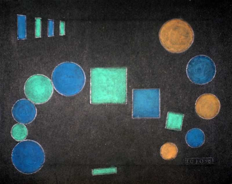 Lolo Soldevilla, Abstraccion Geometrica, 1956