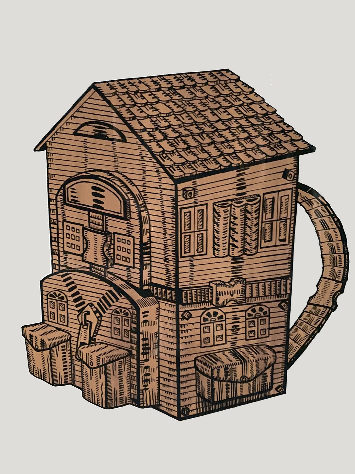 Abel Barroso, La Casa Mochila, 2016