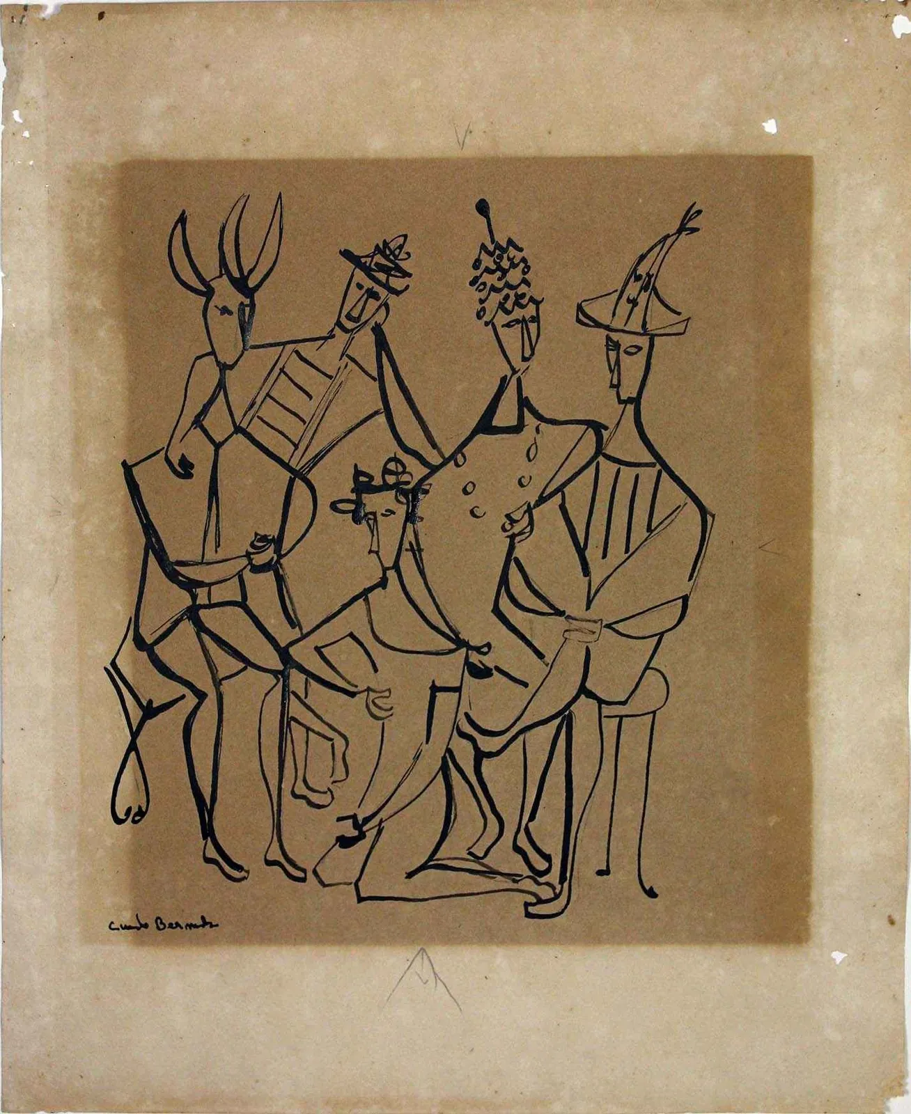 Cundo Bermudez, Untitled, N.D