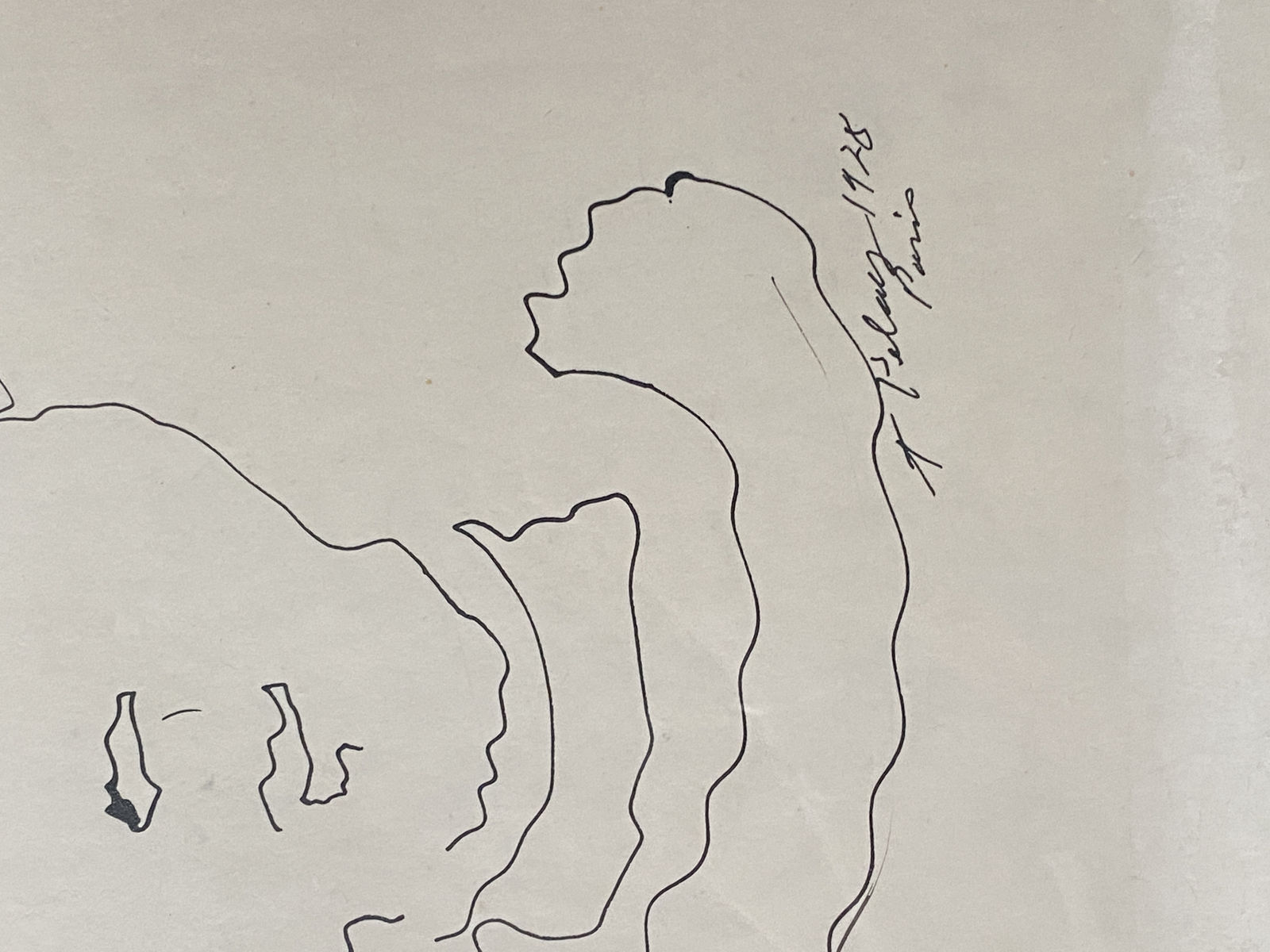 Amelia Pelaez, Face of a boy, 1928