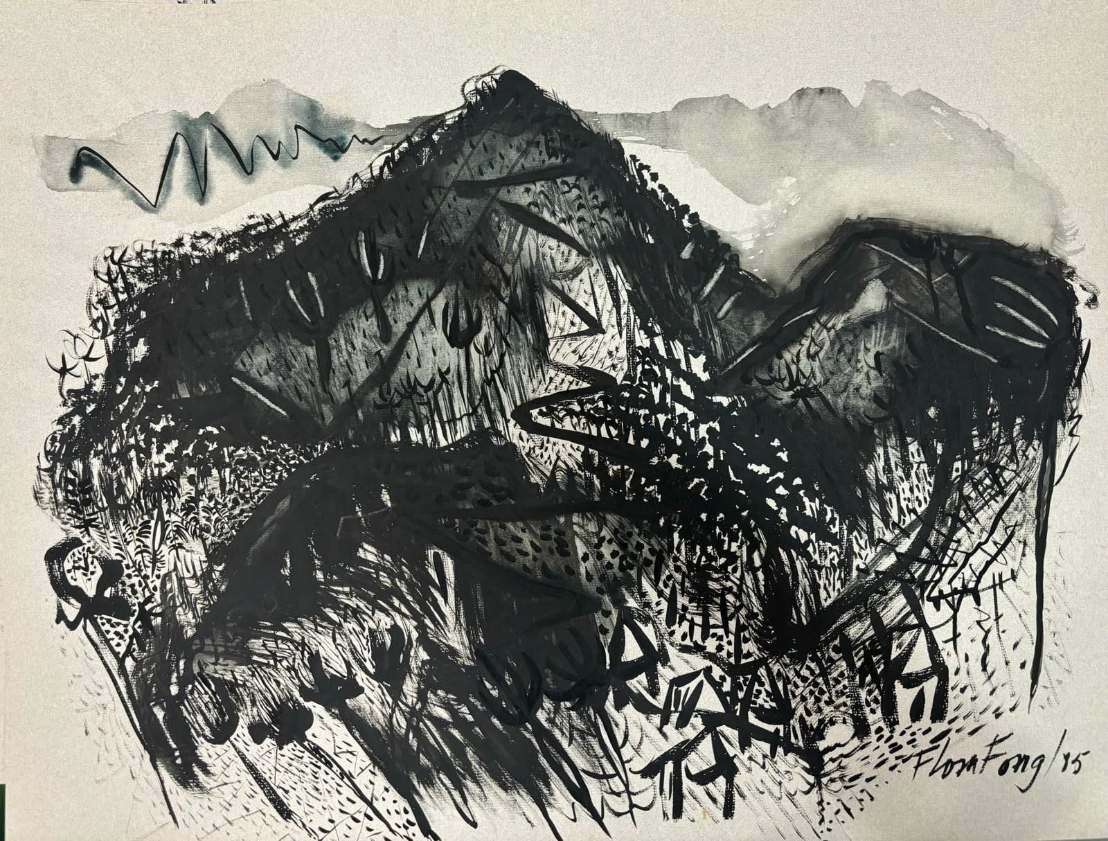 Flora Fong, Aerial View, 1985