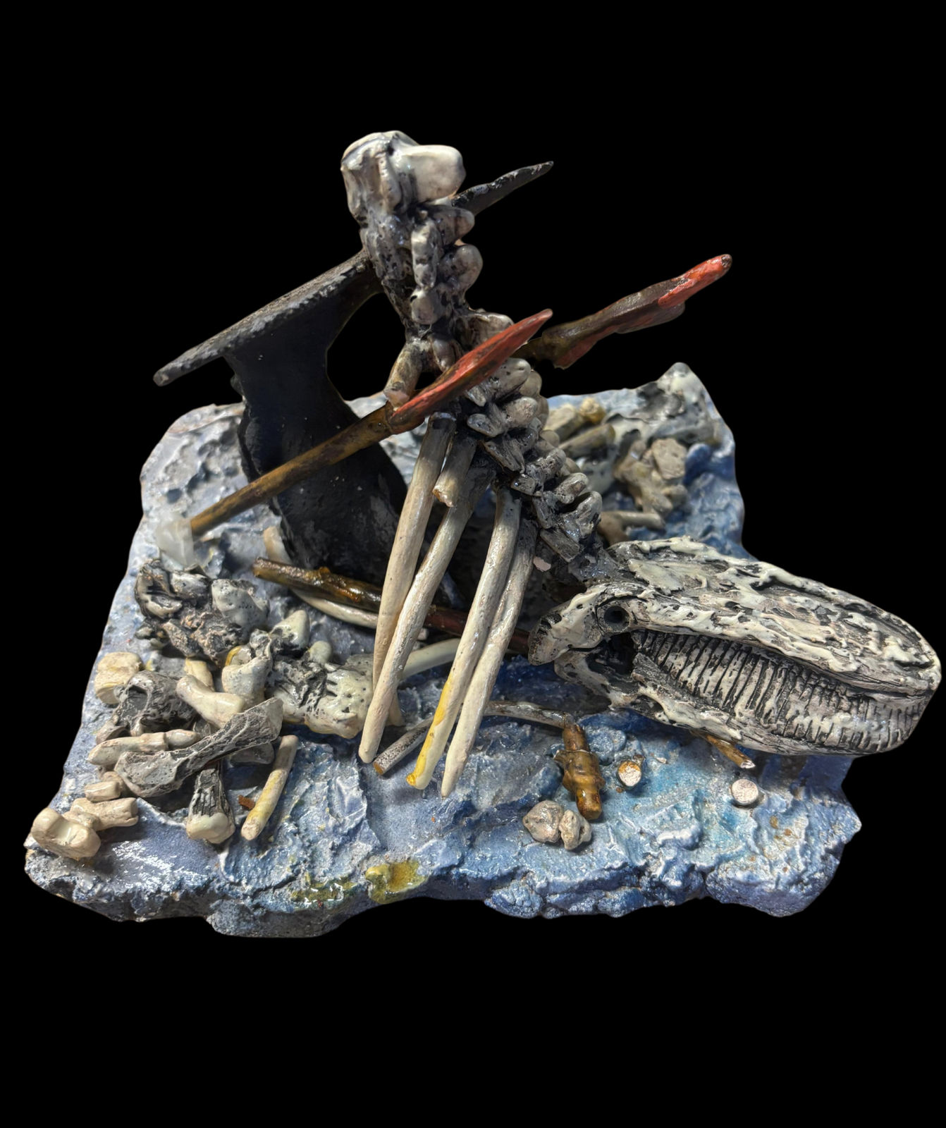 José Turro, Hostile Means, from the series Cerámicas del Período Especial, 1993