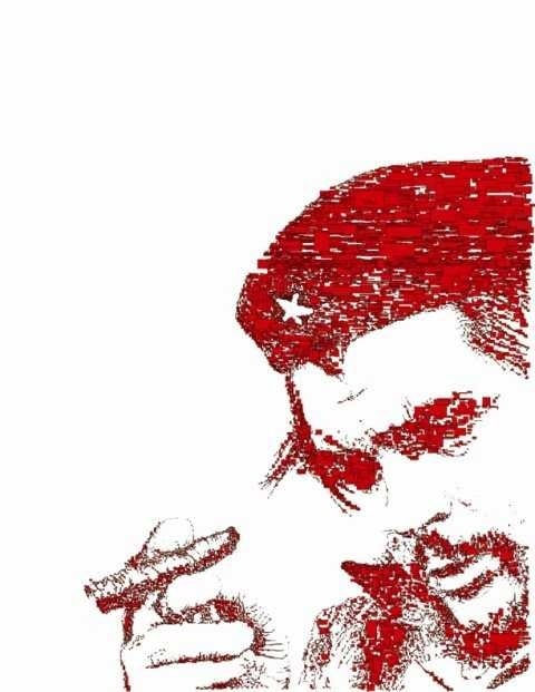 Magnus Sigurdarson, Brother Che IX, from the series Divine Intervention, 2003