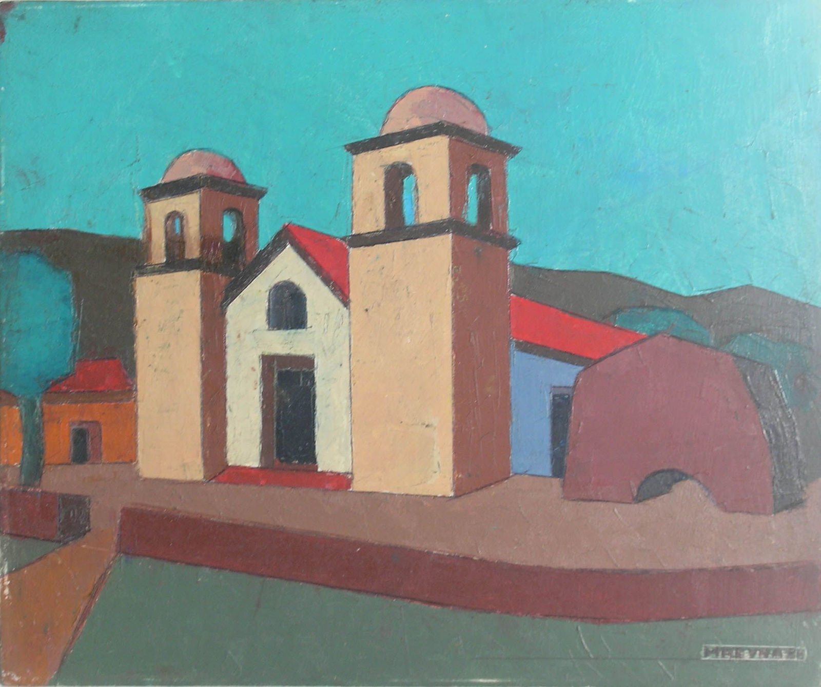 Manuel REYNA, Templo de la Cochinoca, 1988