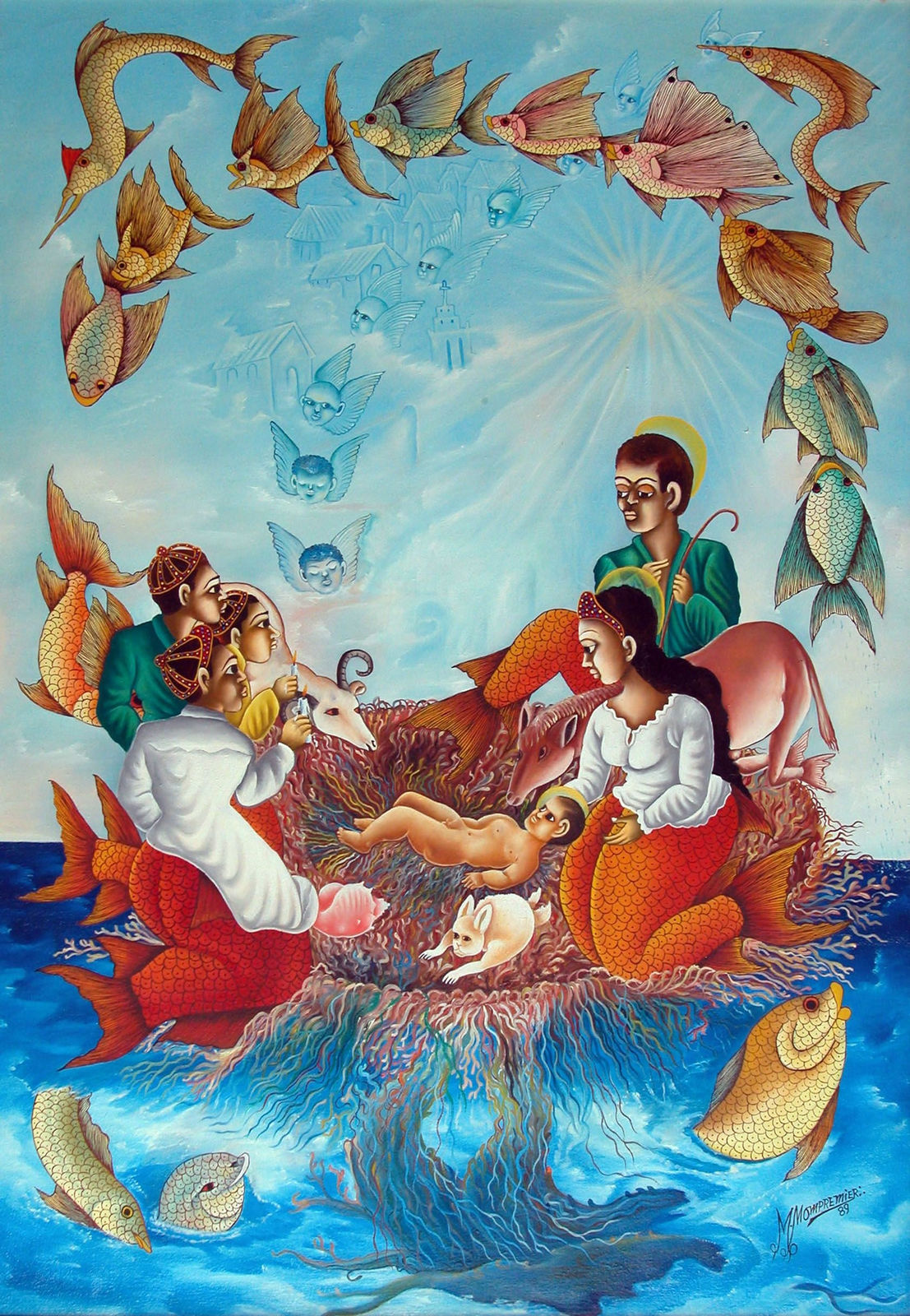 Madsen Mompremier, Untitled, 1989