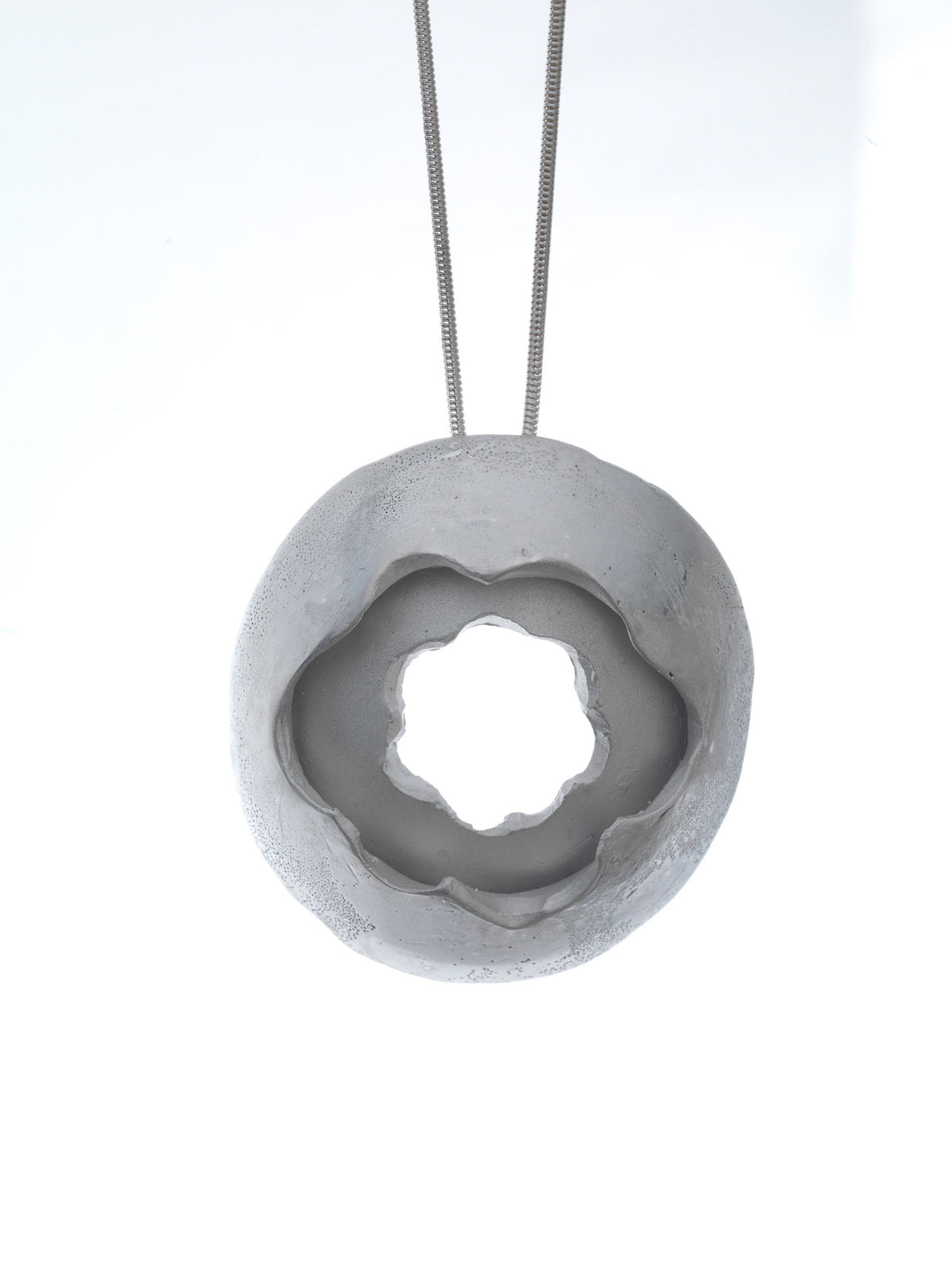 Charlotte Mayer, Double Ribbon Pendant, 2014