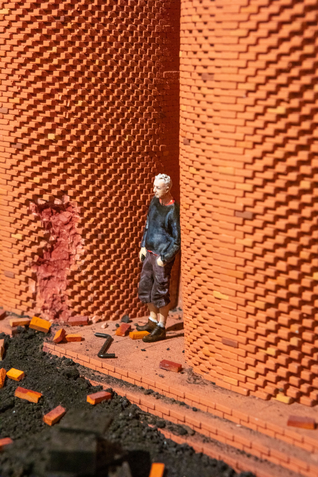 David Mach RA, The Infiltrator , 2023