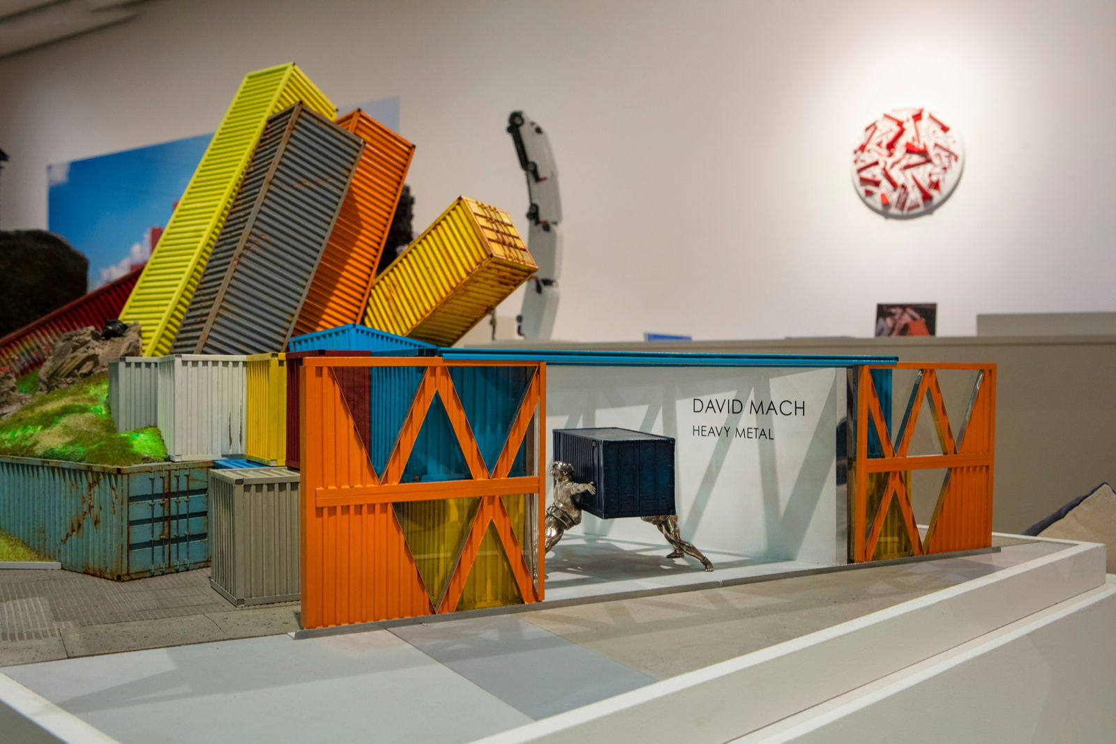 David Mach RA, Mach1 Maquette, 2022