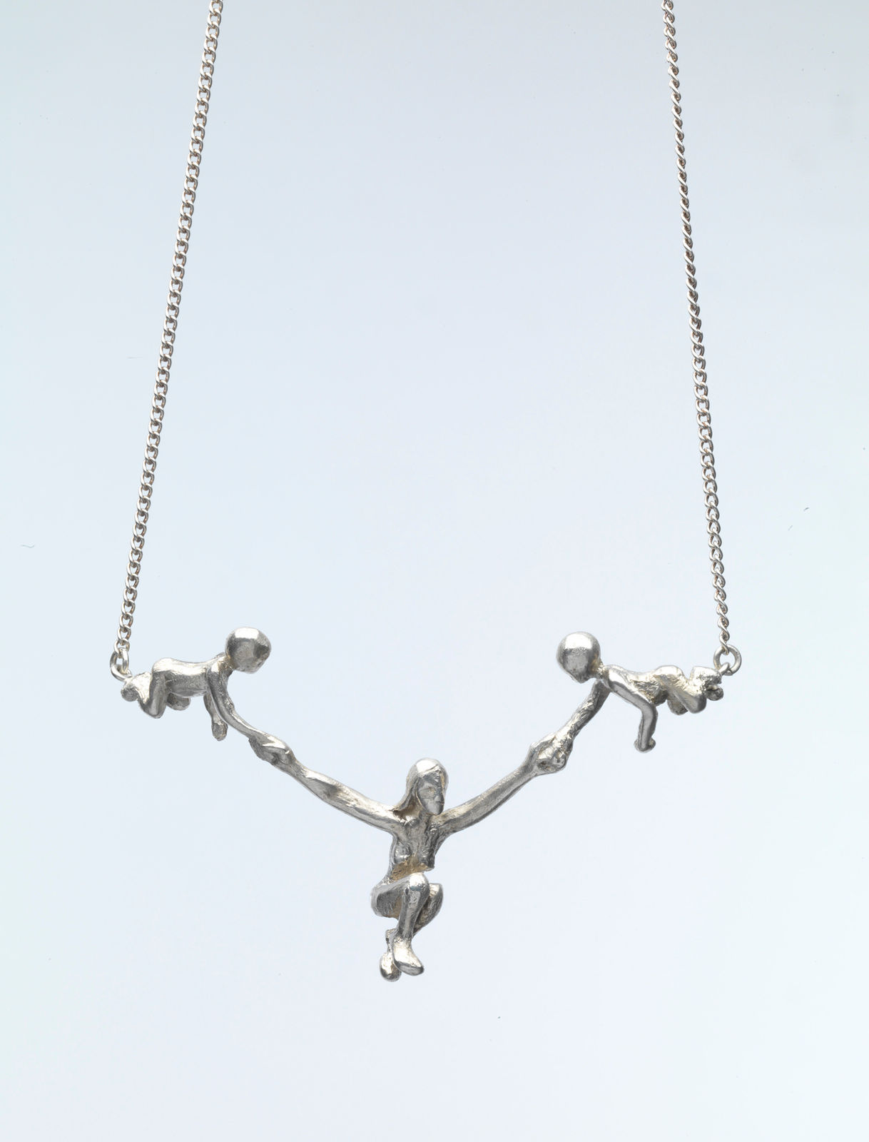 Briony Marshall, Silver Water Necklace, 2014