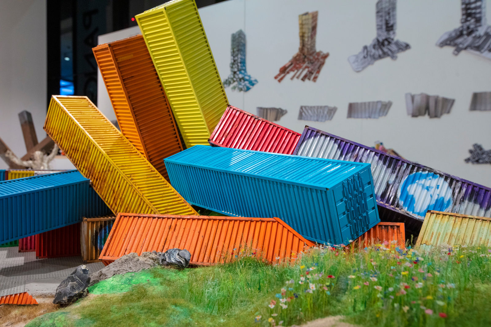 David Mach RA, Mach1 Maquette, 2022