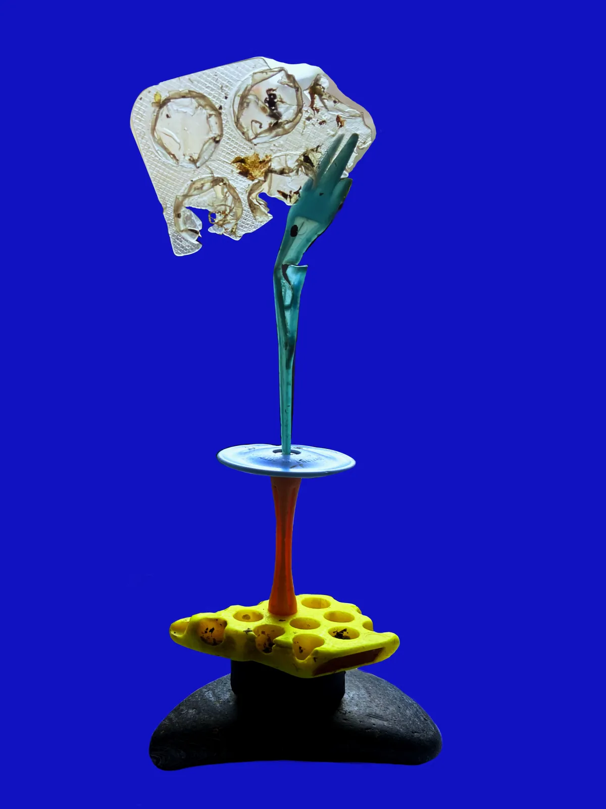 Abigail Fallis, Totem Blue, c.2022