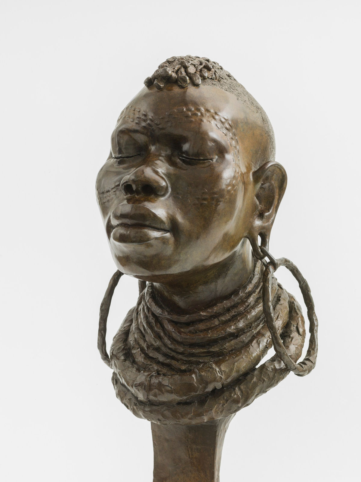 Peter Oloya, Aspects of Beauty: Karamojong Bride, 2021