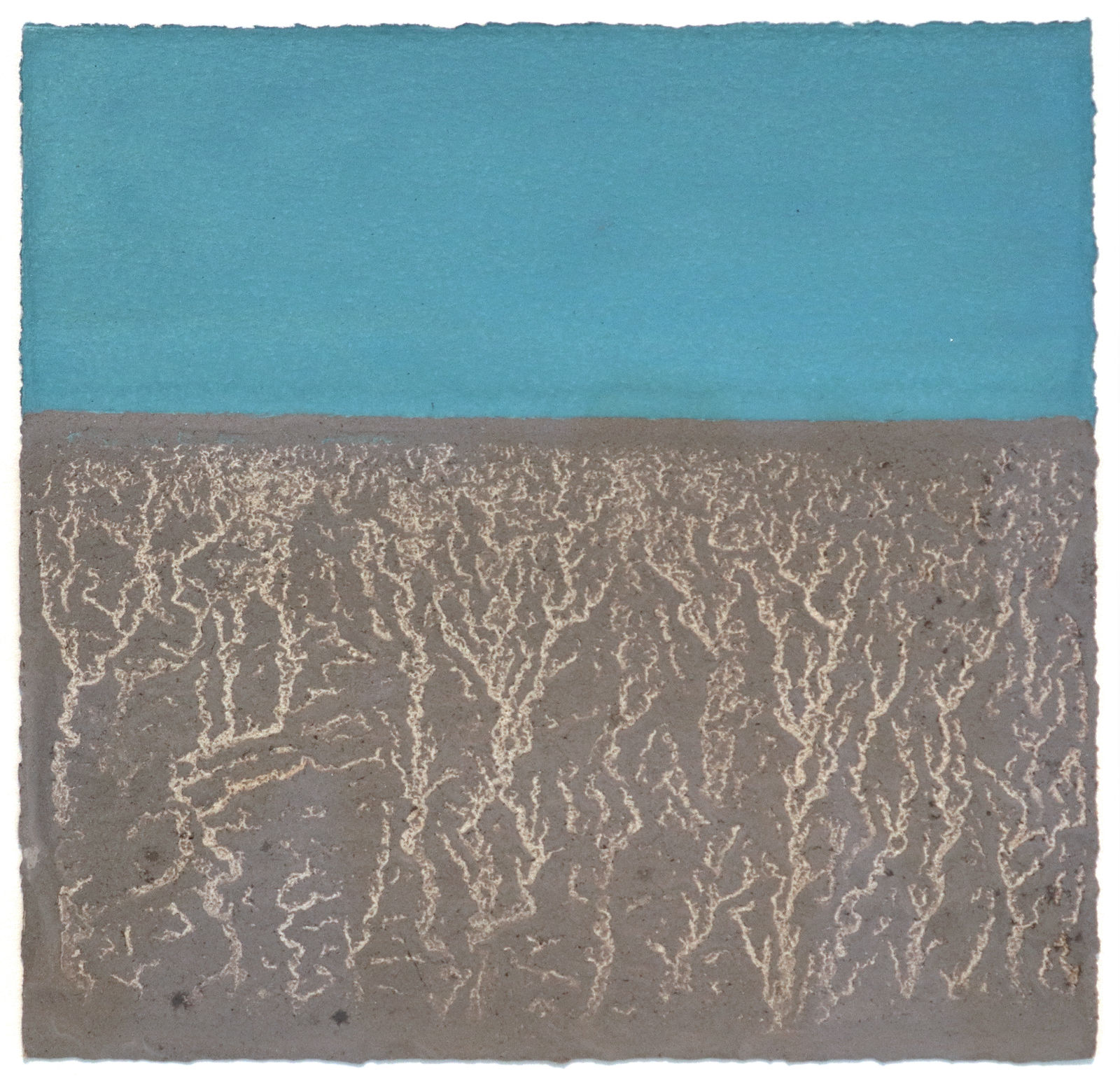 Julie Brook, Ash Drawing, Mingulay, 2003