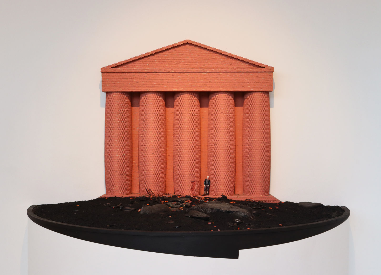 David Mach RA, The Infiltrator , 2023