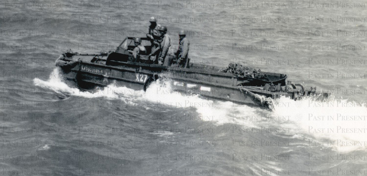 US D-Day Invasion Fleet Off Normandy Coast France 6.1944, 1944