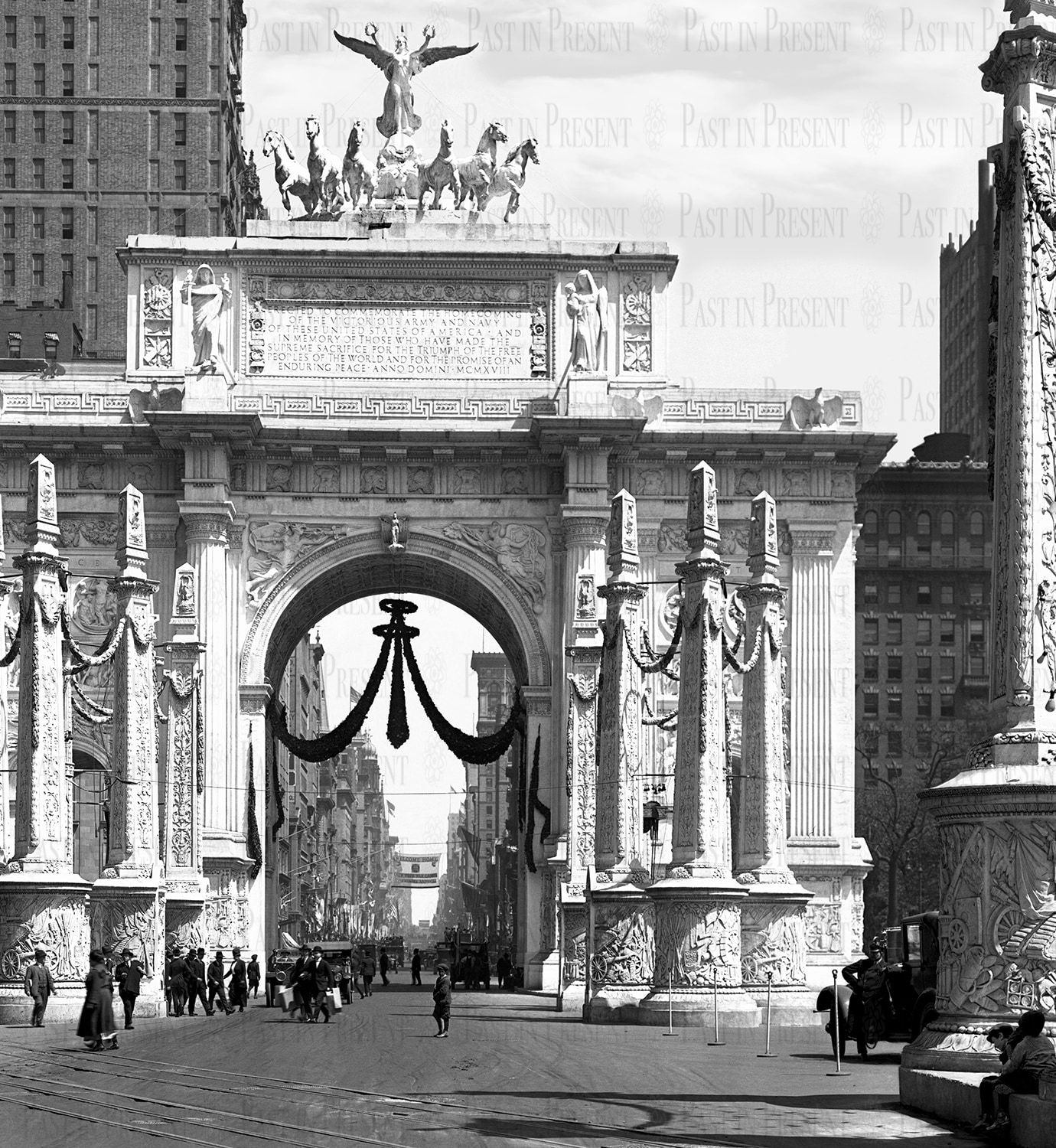 "Triumph and Remembrance: The Victory Arch at Madison Square, New York City, 1919", 1919