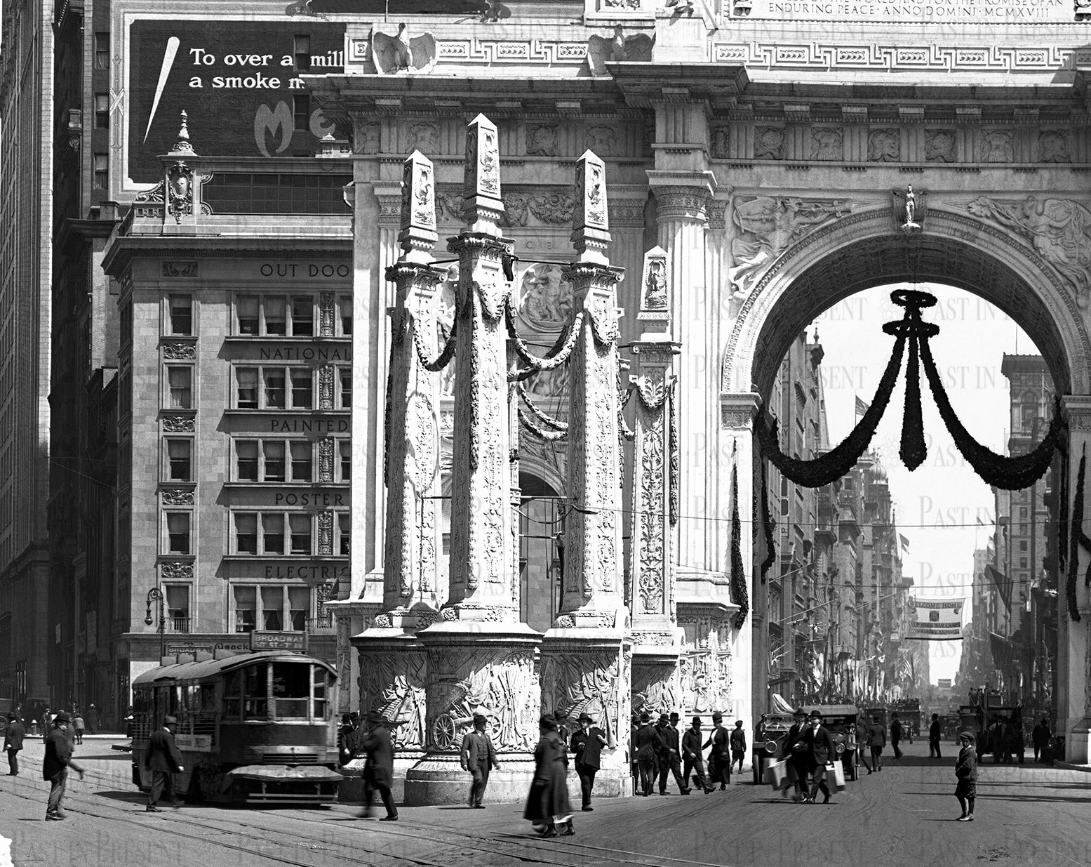 "Triumph and Remembrance: The Victory Arch at Madison Square, New York City, 1919", 1919