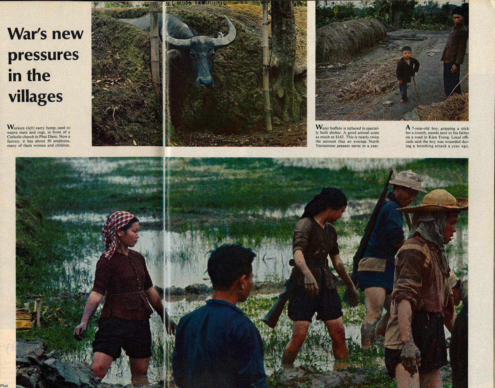 Lee Lockwood, Captured Weapon — Anti-Aircraft Position, Haiphong, Vietnam, 1967