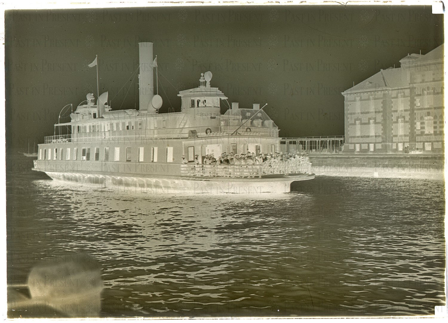 The Final Passage: Ellis Island Ferry to Manhattan, c.1900s, c.1900s