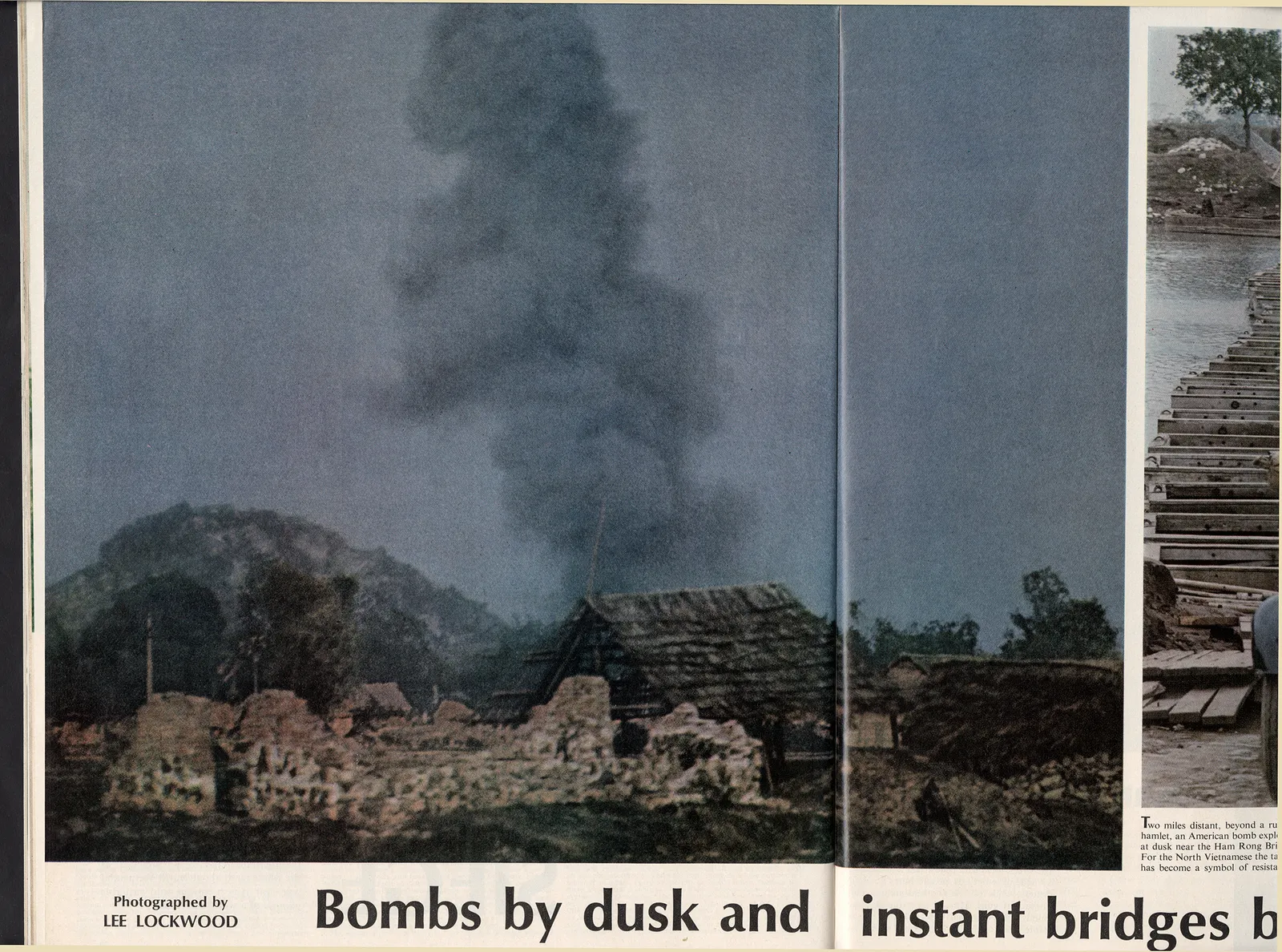 Lee Lockwood, Captured Weapon — Anti-Aircraft Position, Haiphong, Vietnam, 1967