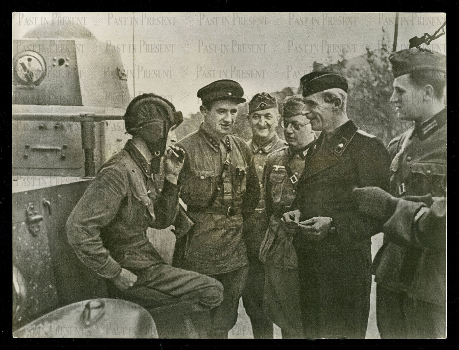 Copress, “Allies For Now” German & Soviet Troops Linked In Poland , 1939