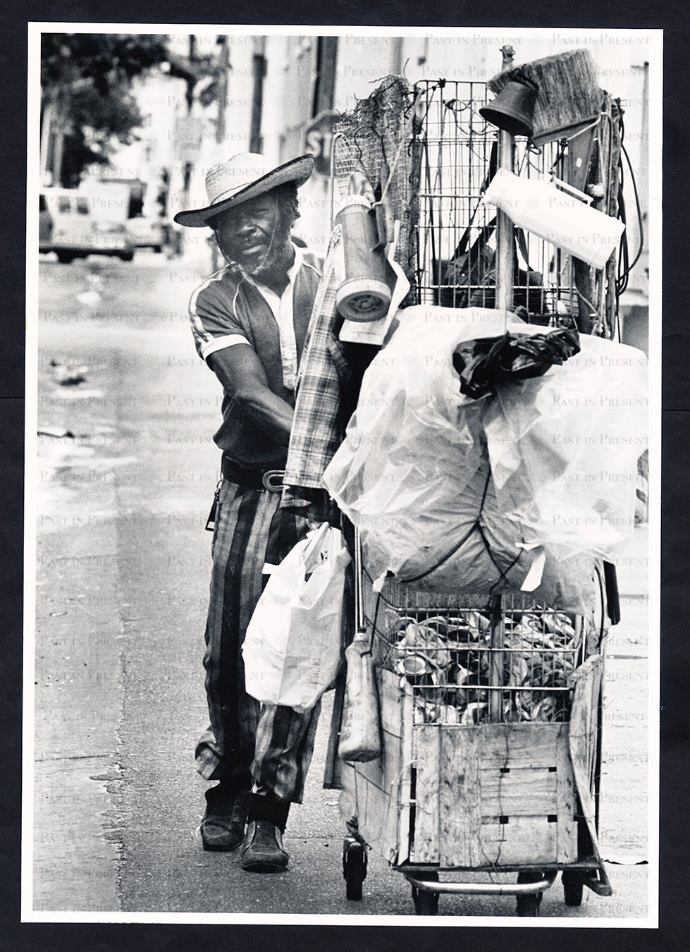 Randy Bazemore, “Everything He Owns: Jimmy Ford in the Alleys of Miami Beach” Miami Beach, Florida — January 10, 1988, 1988