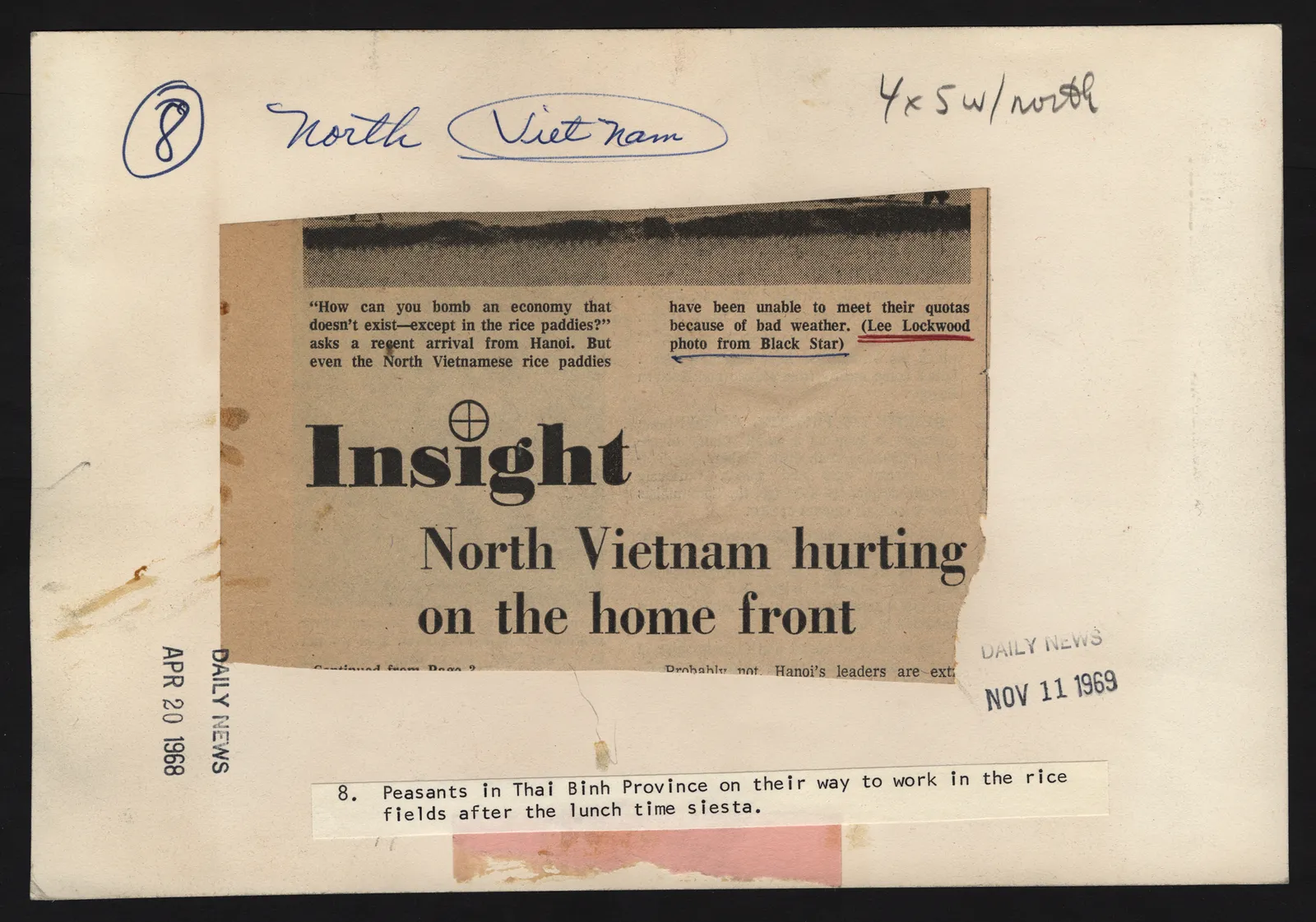 Lee Lockwood, Captured Weapon — Anti-Aircraft Position, Haiphong, Vietnam, 1967