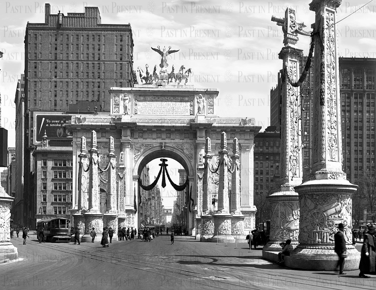 "Triumph and Remembrance: The Victory Arch at Madison Square, New York City, 1919", 1919