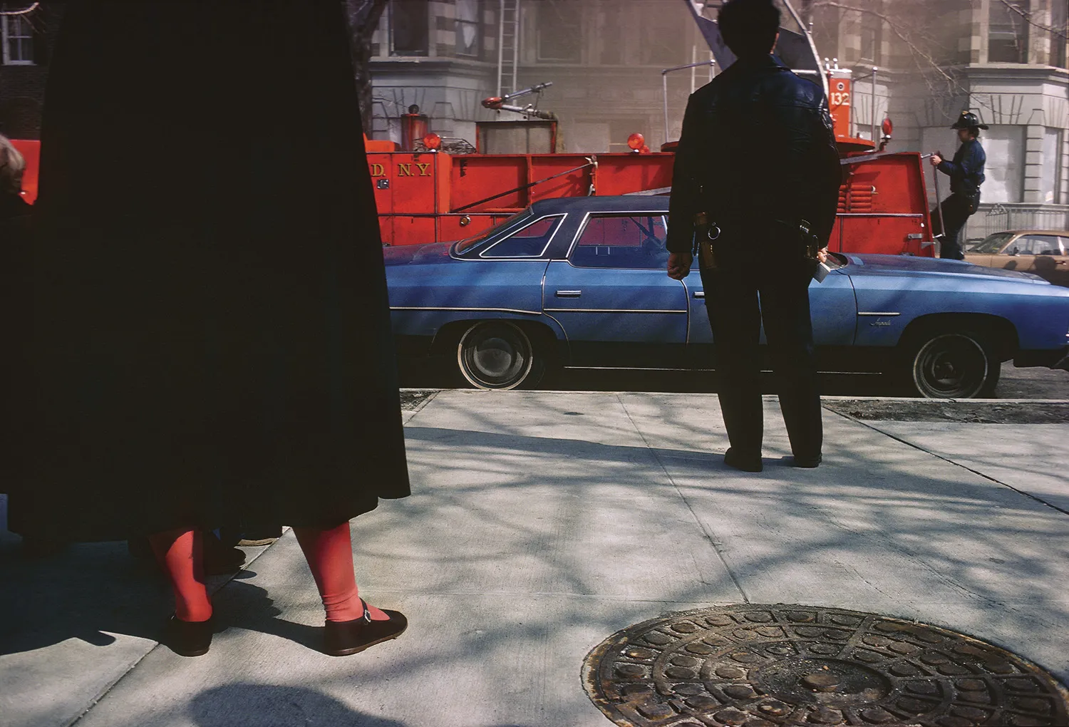 Frank Fournier, Lafayette Avenue, Brooklyn, April 1977, 1977