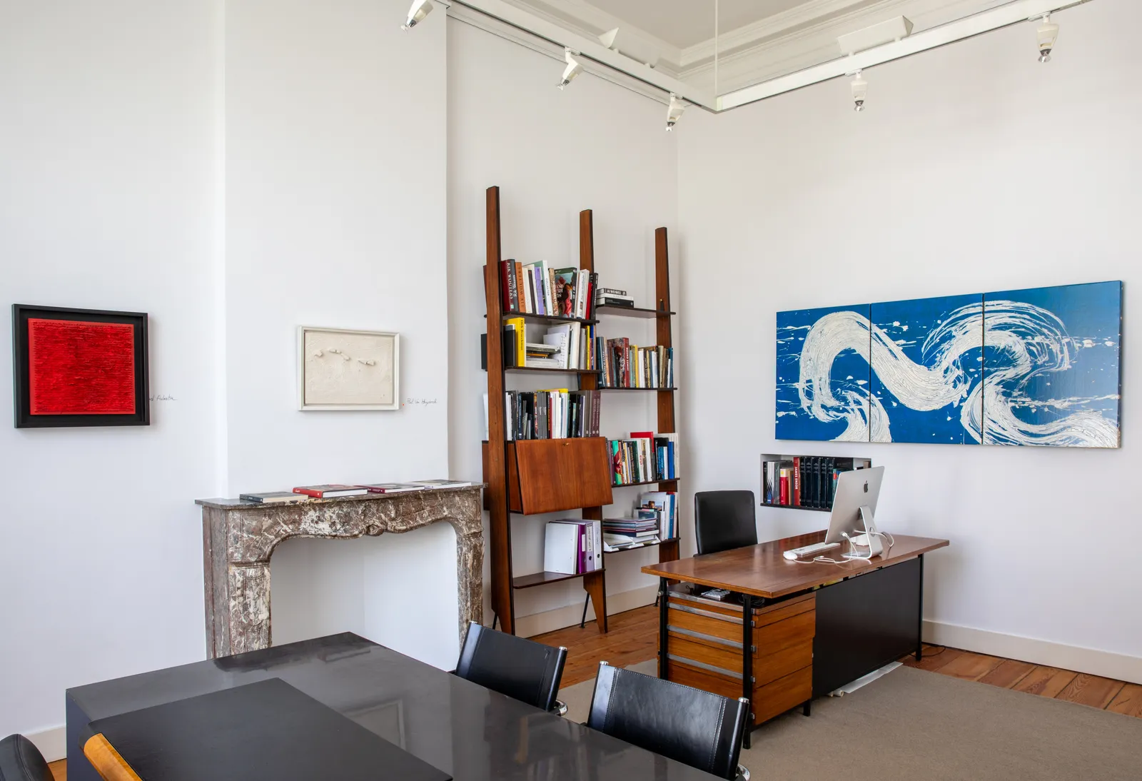 Fabienne VERDIER, Torrent de haute montagne au printemps, 2023