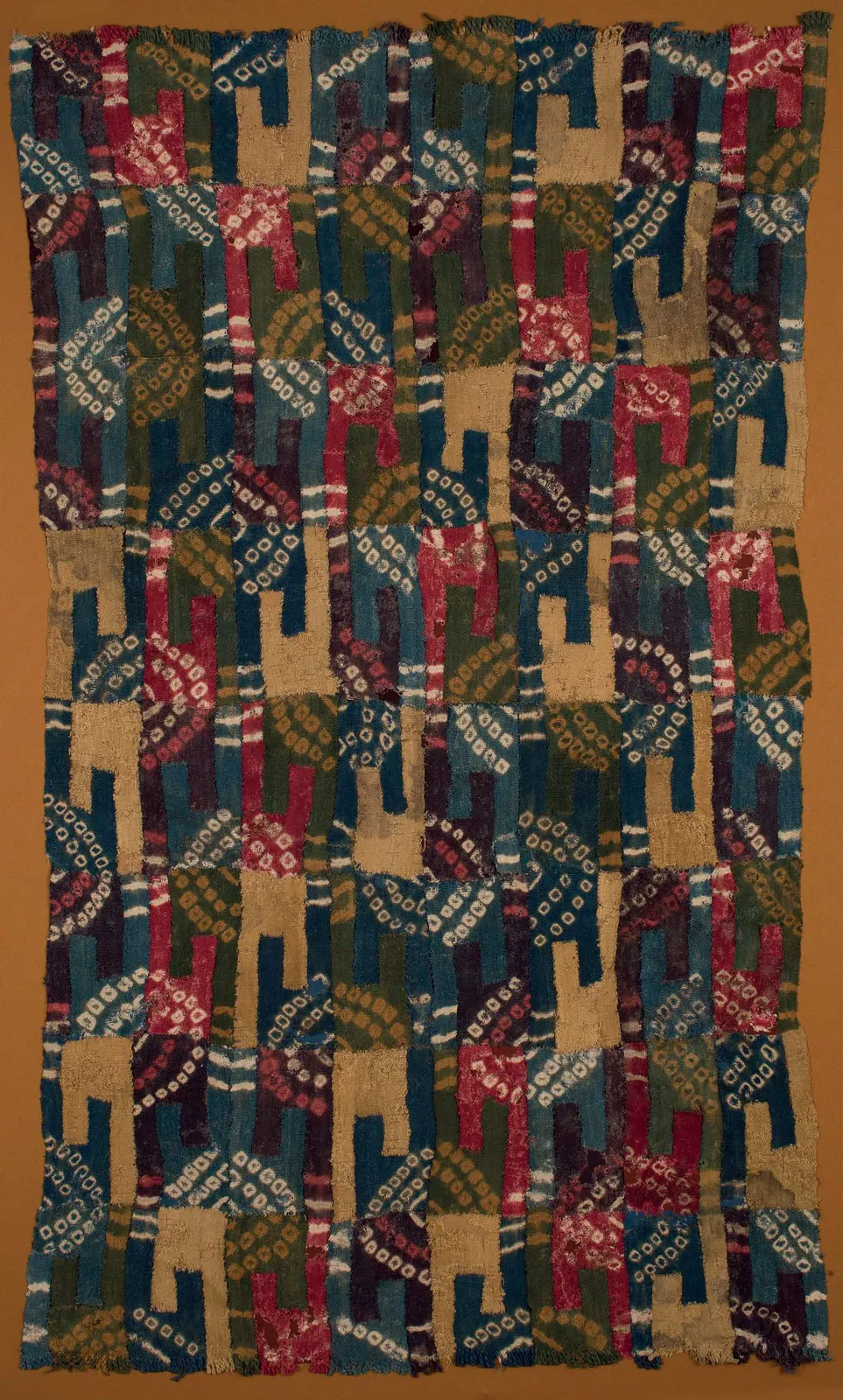 Huari Culture, Tie Dye Child Tunic, Circa. 800AD