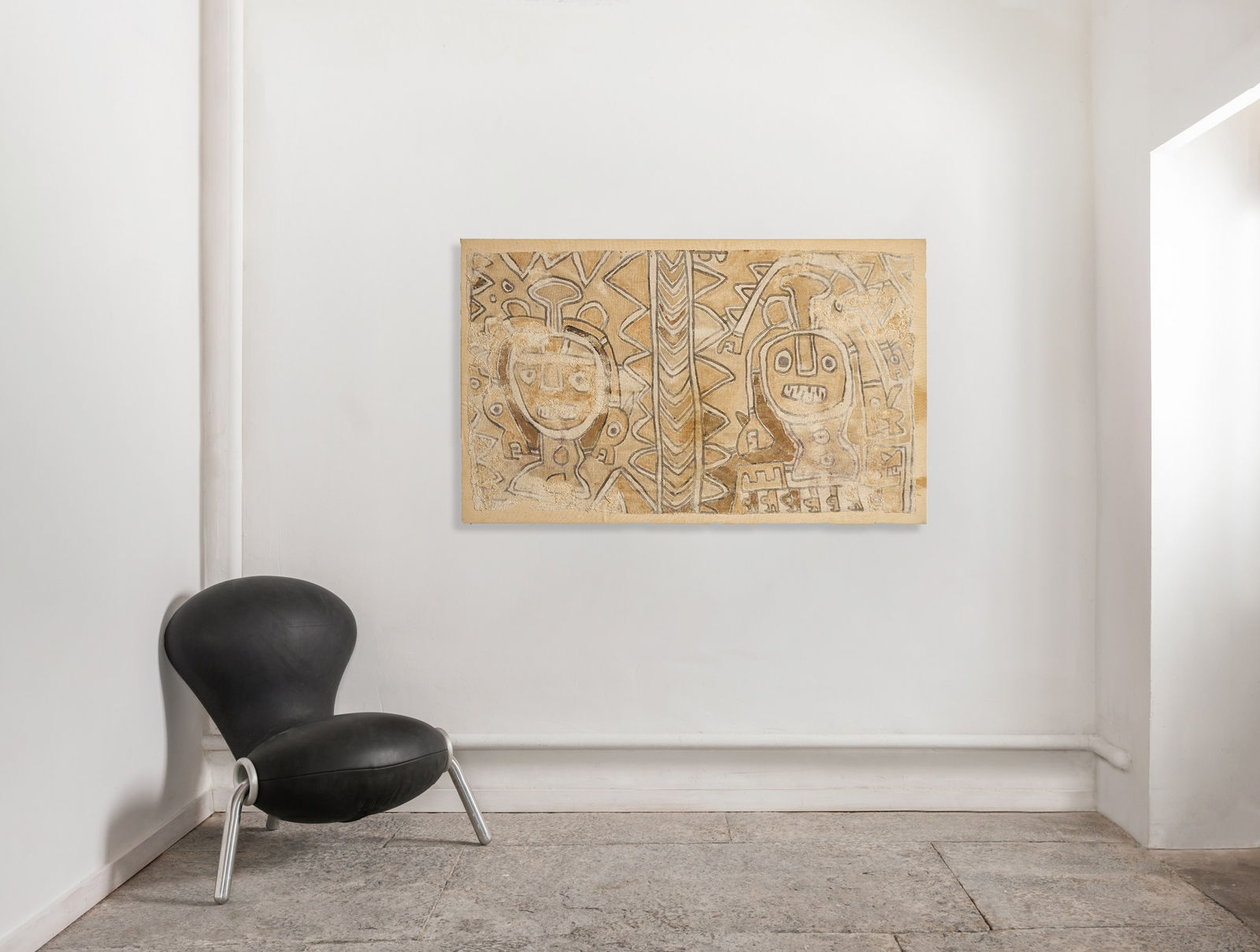 Huari Culture, Painted Textile, Circa. 800 AD