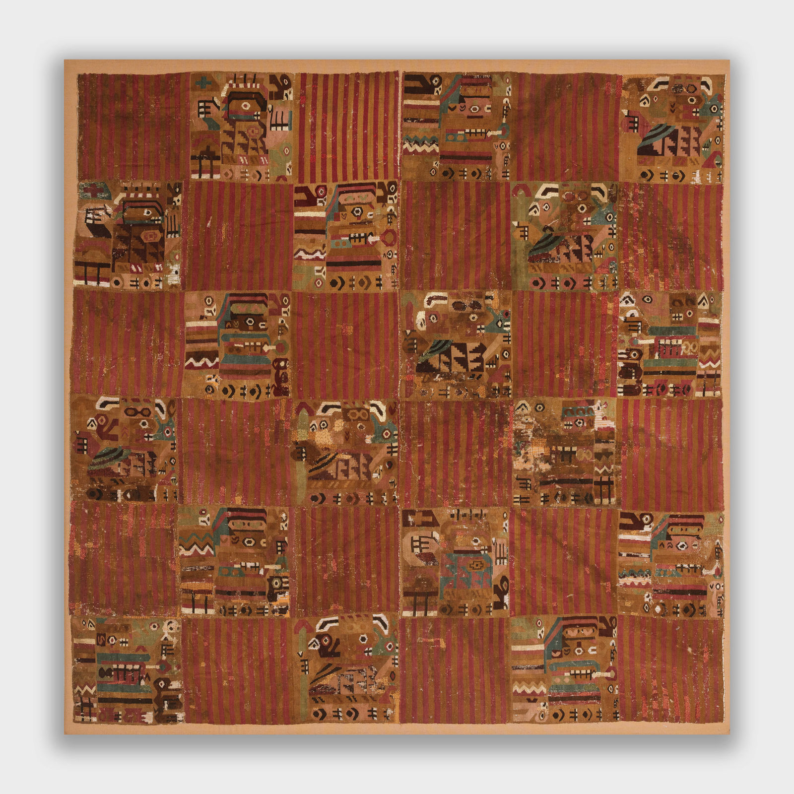 Huari Culture, Nazca/Huari Tunic Frontal, Circa. 800AD