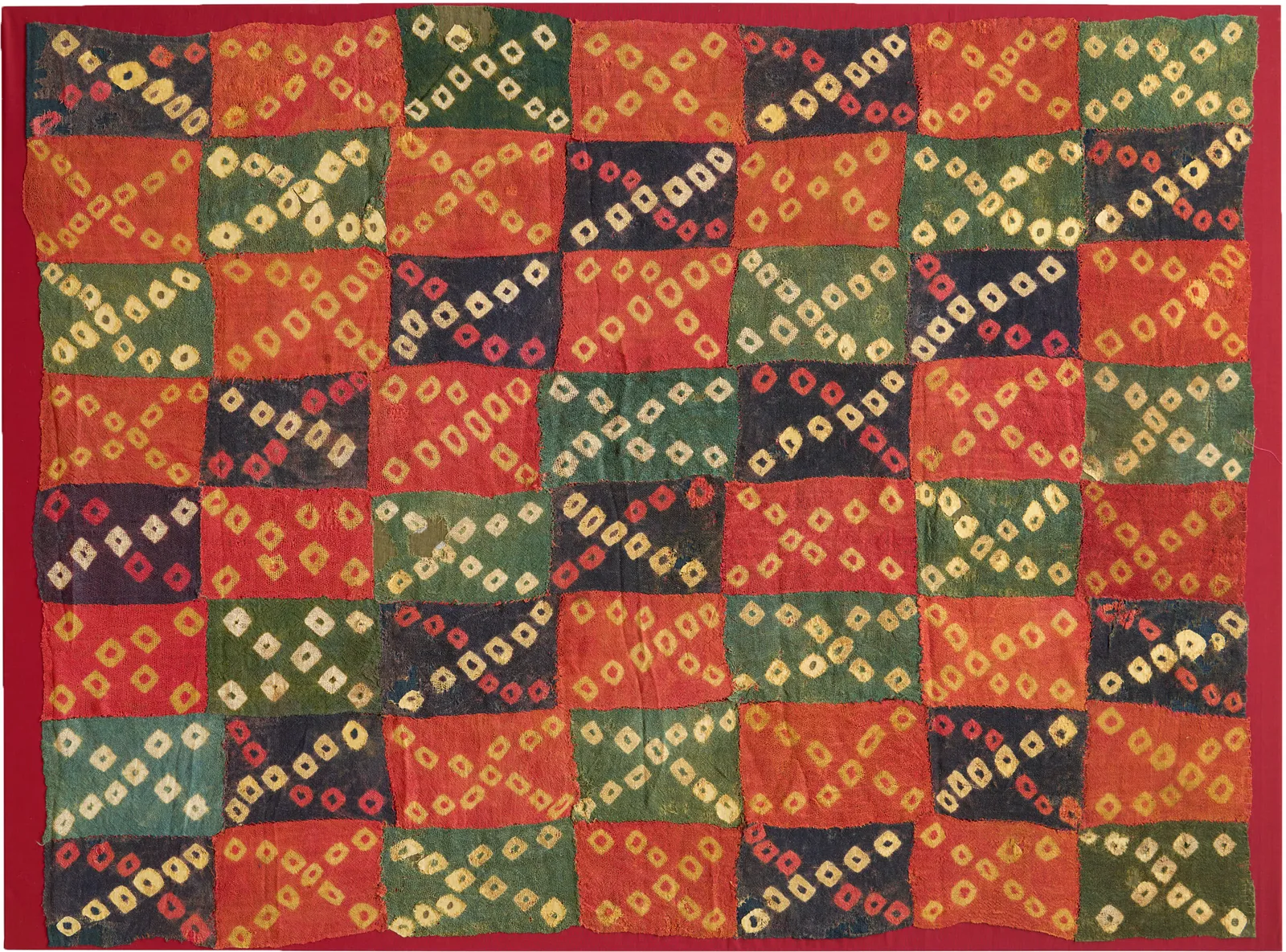 Huari Culture, Tie Dye Tunic, Circa. 800AD