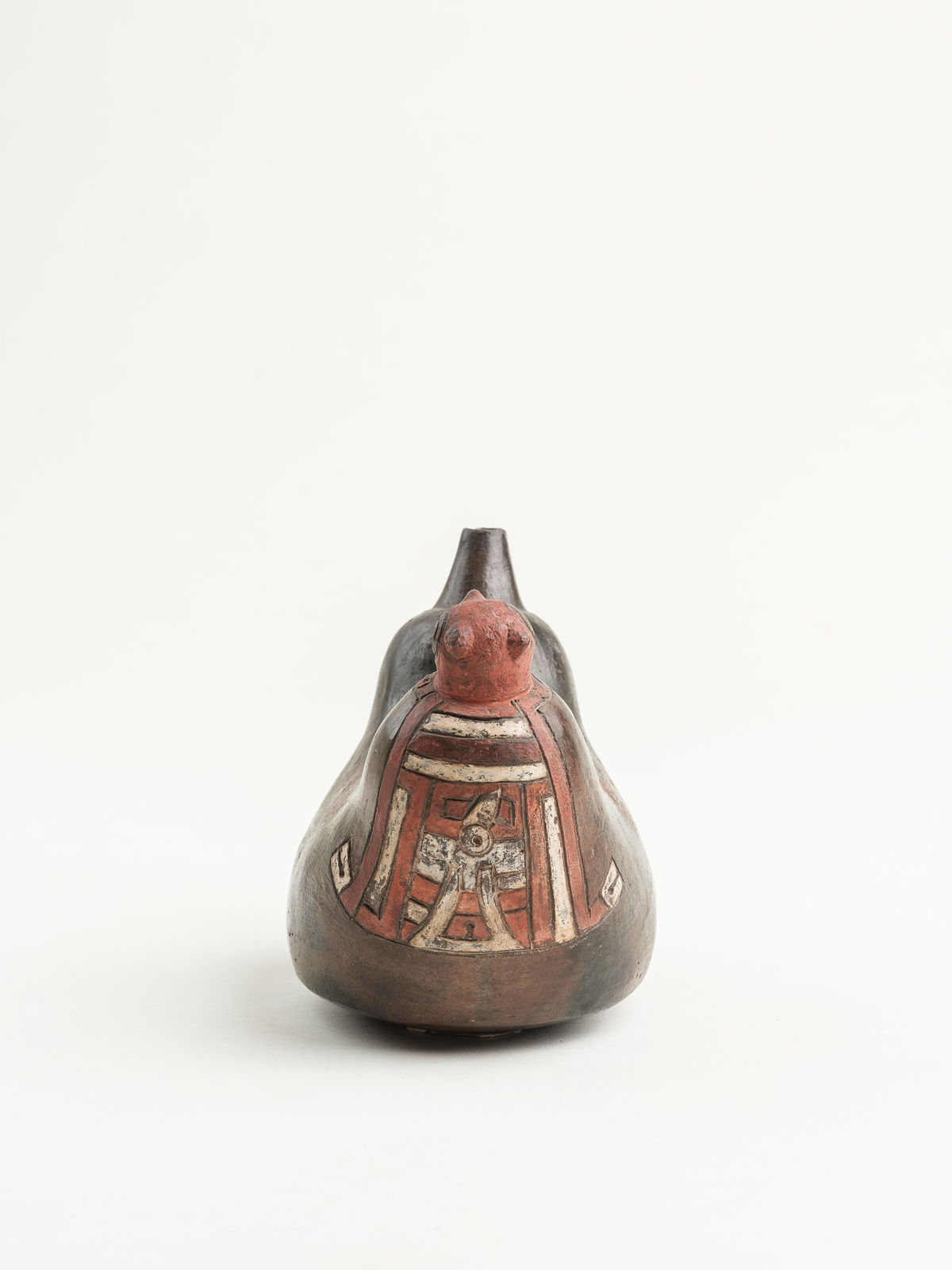 Paracas Culture, A Paracas stirrup spout whistle vessel, Circa. 400 - 100 BC