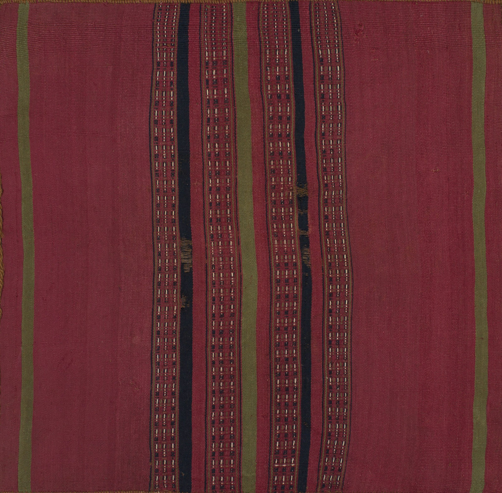 Inca Culture, Inca Coca Ceremonial Cloth (Unku), Circa. 1400AD