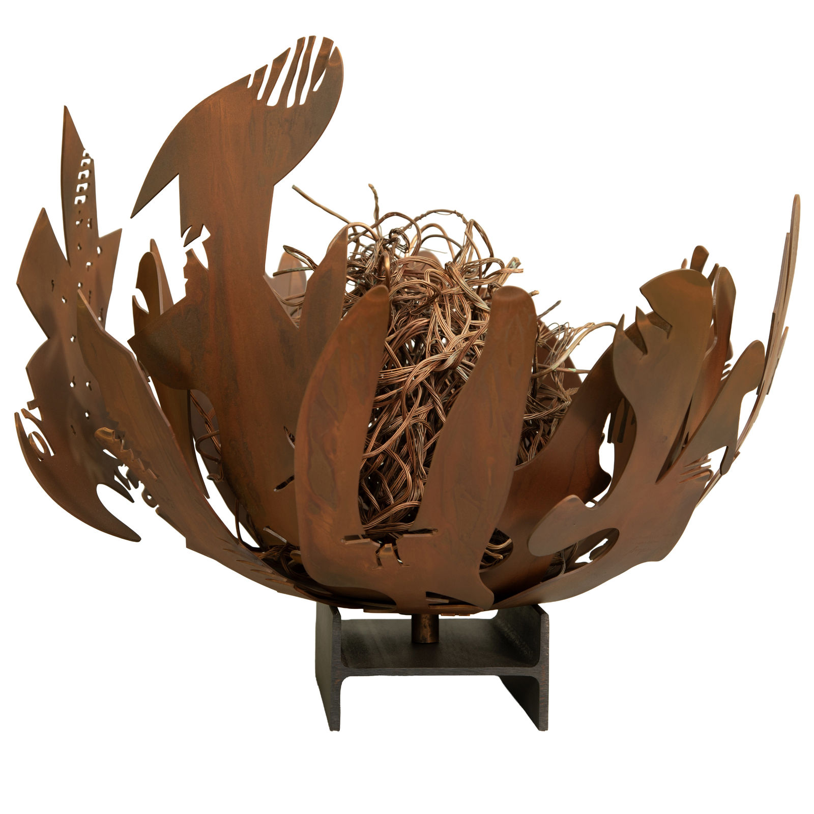 Nadim Karam, Desert Flowers miniature: Sun, 2025