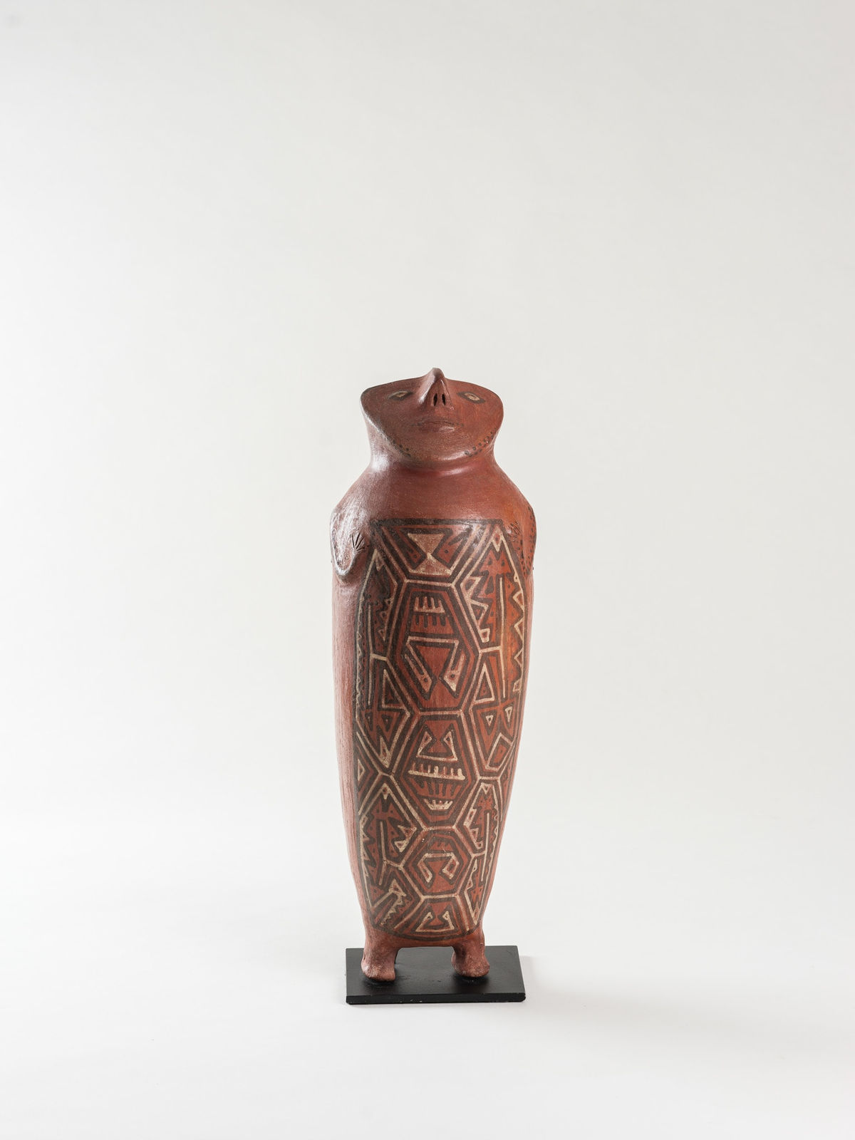 Nazca Culture, A Nazca/Lima hollow stargazer figure, Circa. 300 AD