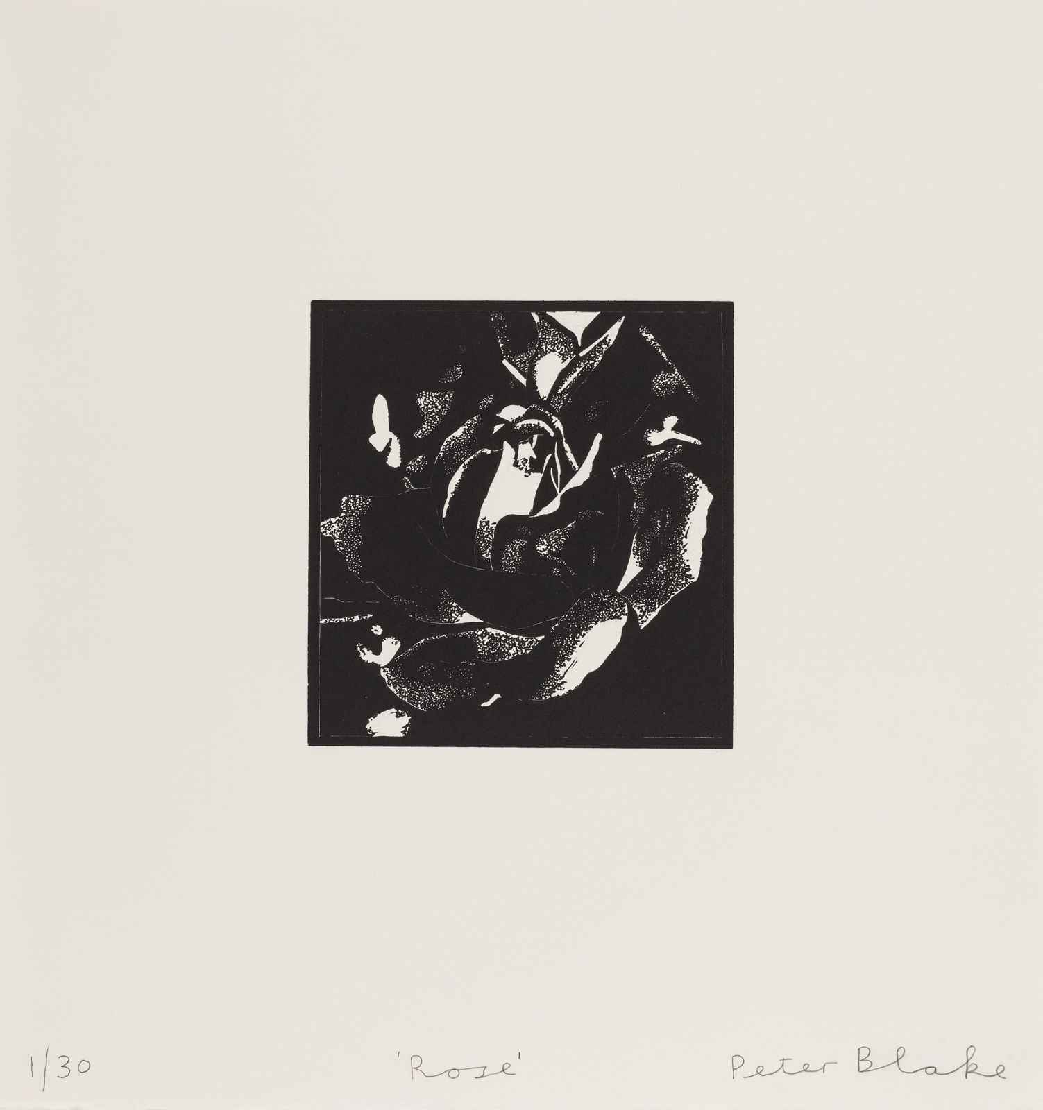 Peter Blake, Rose, 2015