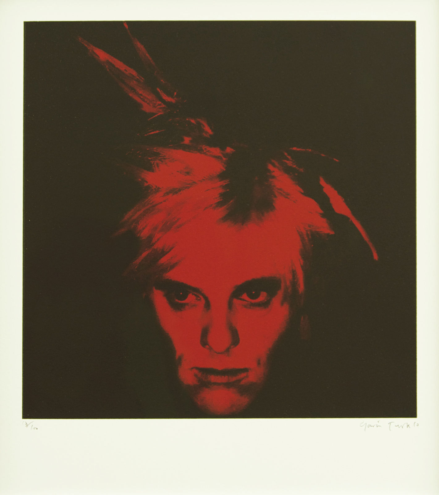 Gavin Turk, Fright Wig (Red), 2010