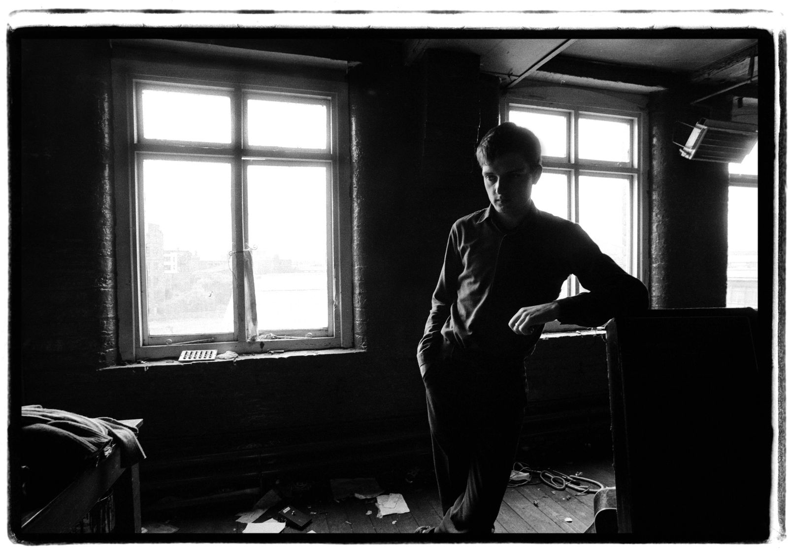Kevin Cummins, 2.Ian Curtis, Joy Division. TJ Davidson rehearsal room, Little Peter Street, Manchester, 19 August 1979., 2006