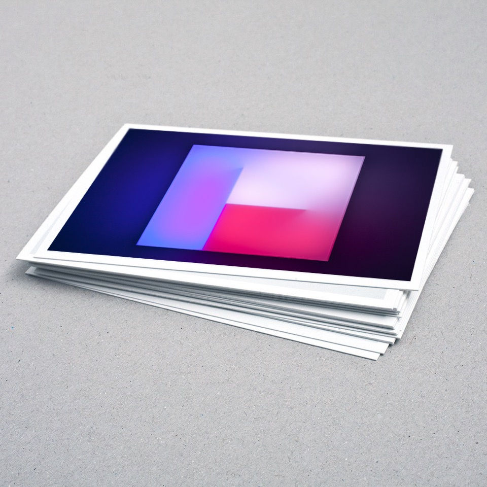 Brian Eno, Postcard Set (Factory Yellow), 2020