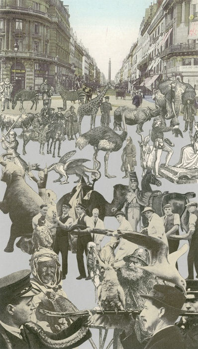 Peter Blake, Paris-Men With Their Pets, 2010